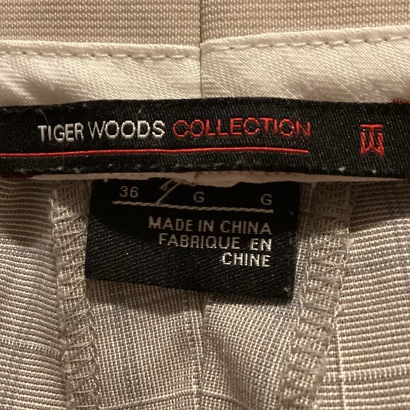 Tiger Woods Collection Men's Golf Shorts Size 36" Waist Flat Front Golfing - Picture 8 of 10